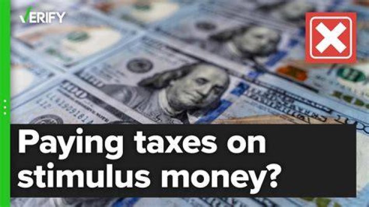 Is the stimulus check considered taxable income?