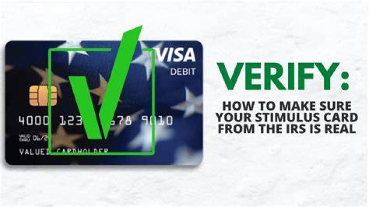 Is the stimulus debit card legit?