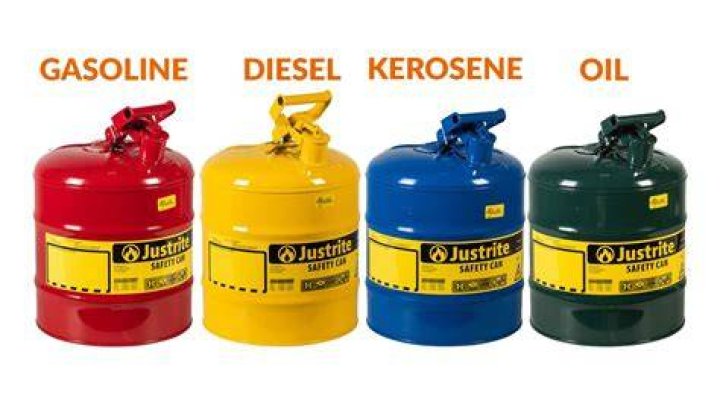 Is there a difference between petrol and diesel jerry cans?