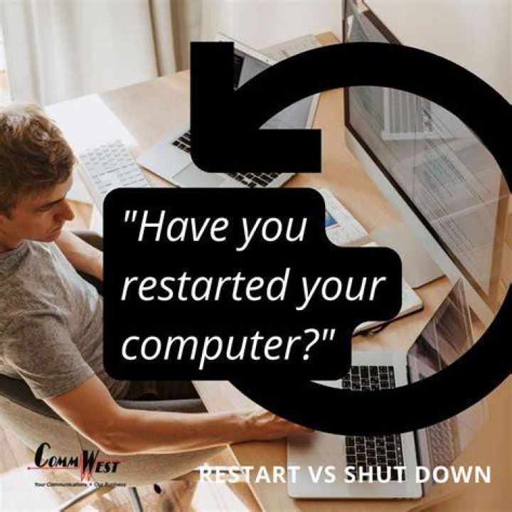 Is there a difference between shutting down and restarting?