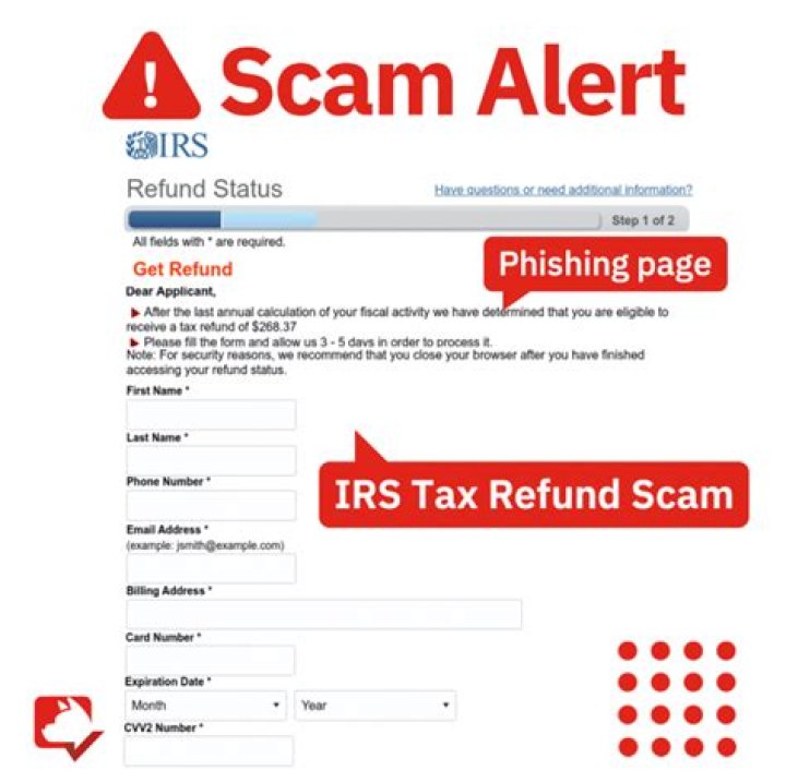 Is there a fake IRS website?