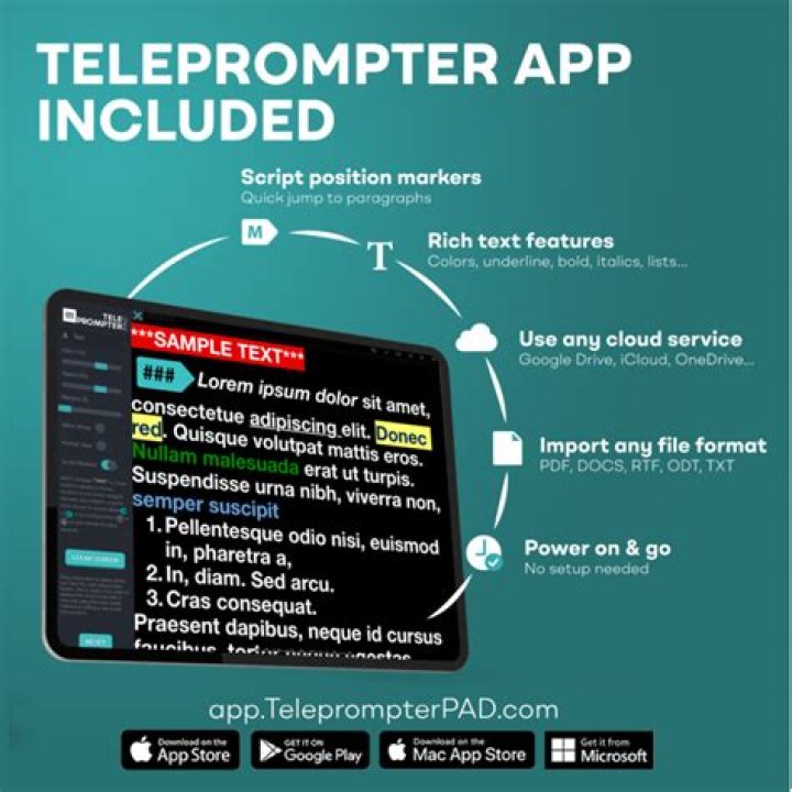 Is there a free teleprompter app?