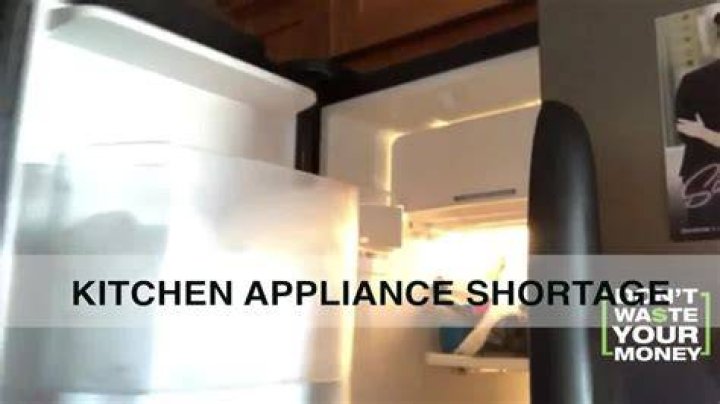 Is there a kitchen appliance shortage?