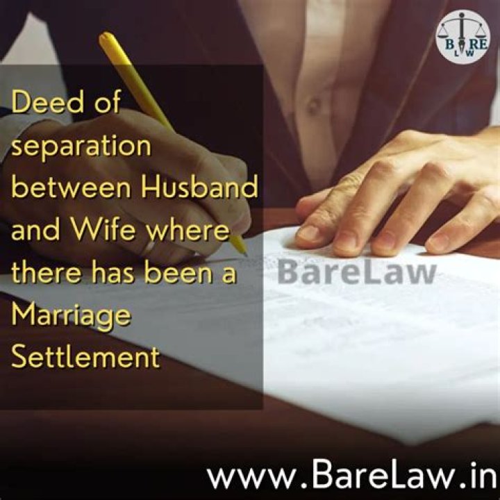Is there a legal separation between a husband and wife?