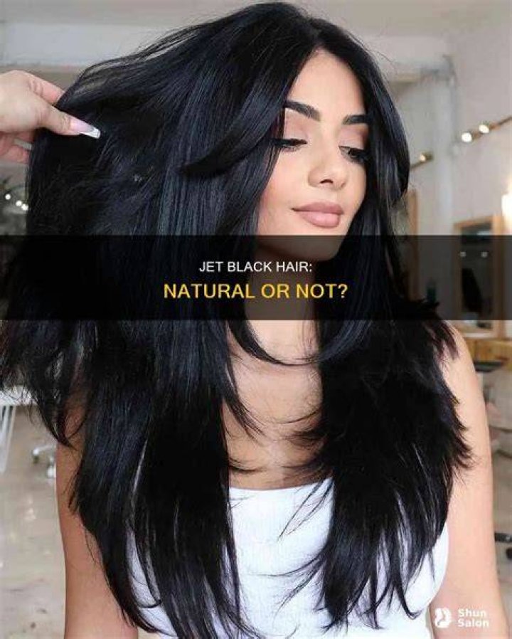 Is there a such thing as black hair?