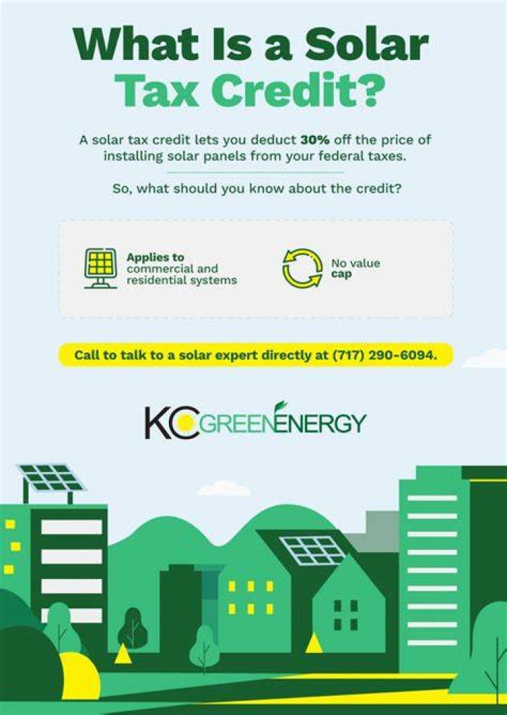 Is there a tax credit for a solar system?
