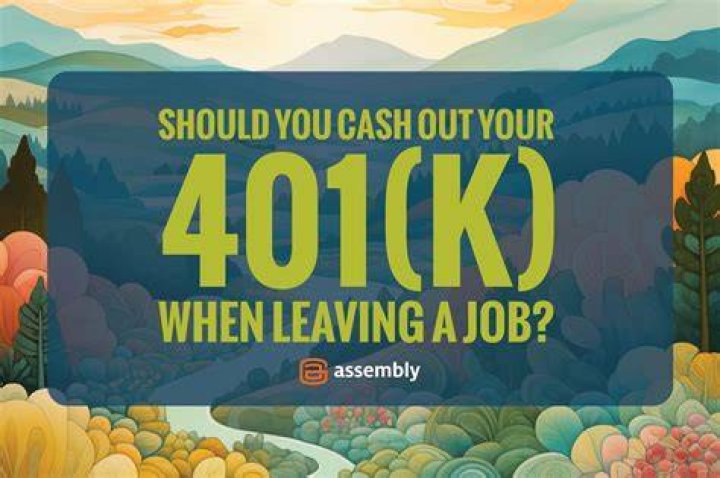 Is there a way to cash out a 401k?