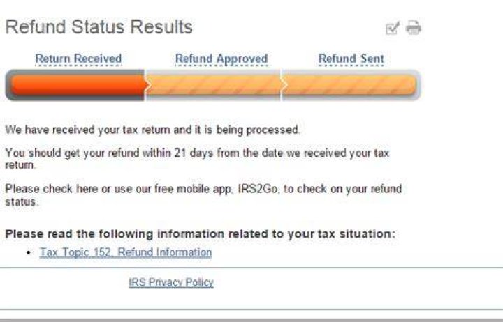 Is there a way to check the status of my refund?