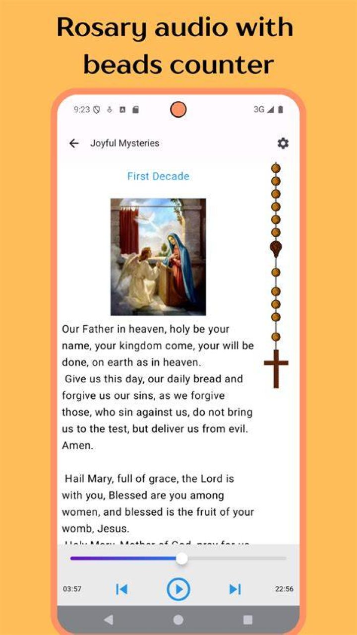 Is there an audio rosary?