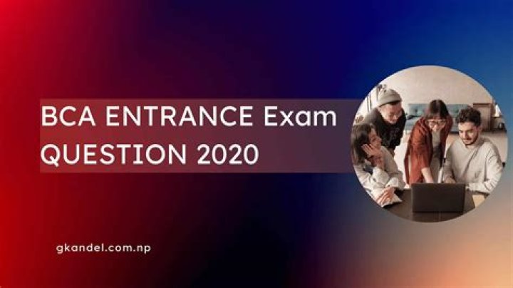 Is there an entrance exam in NCBA?
