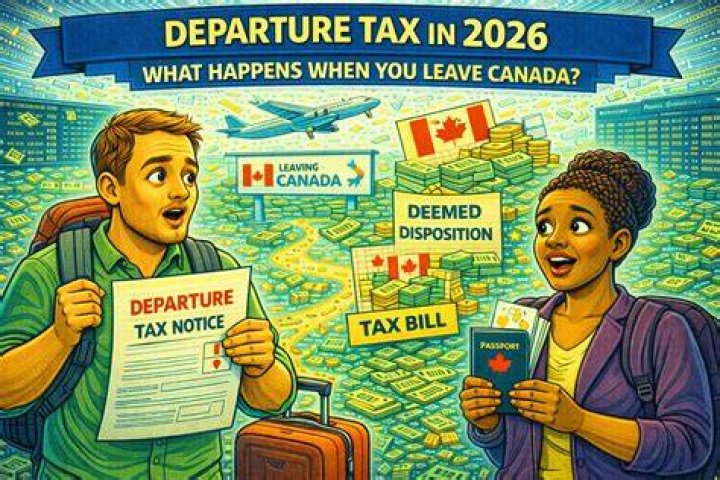 Is there an Exit Tax to leave Canada?