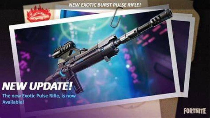 Is there an exotic pulse rifle in fortnite?