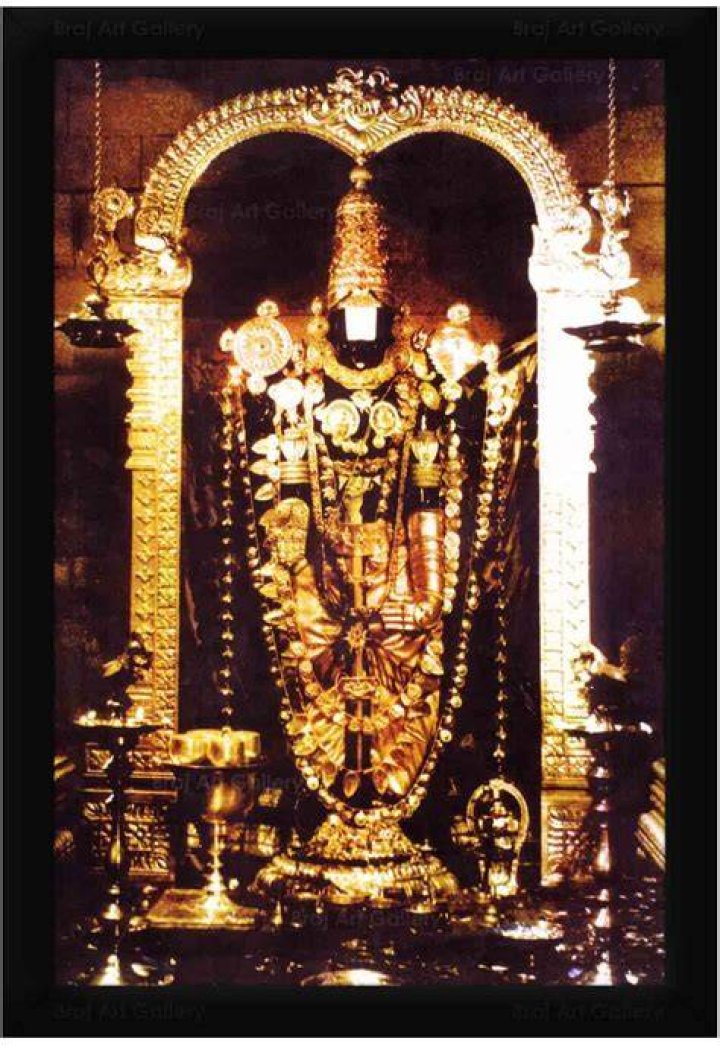 Is there an real video of Tirupati Balaji?