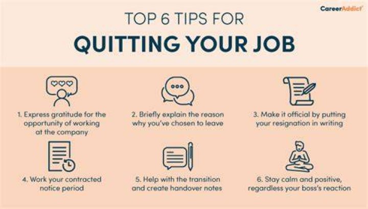 Is there ever a good time to quit your job?