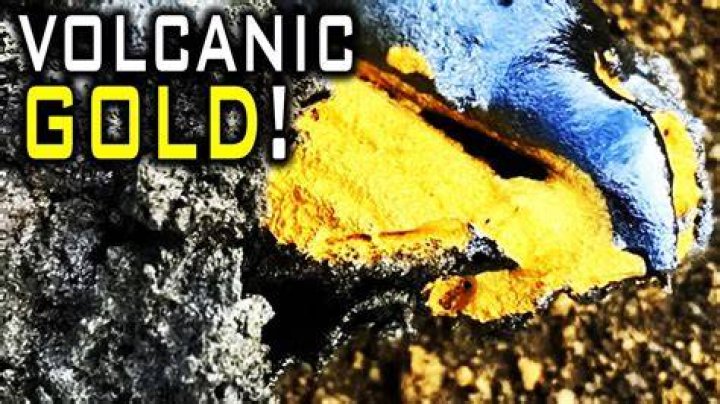 Is there gold in lava?