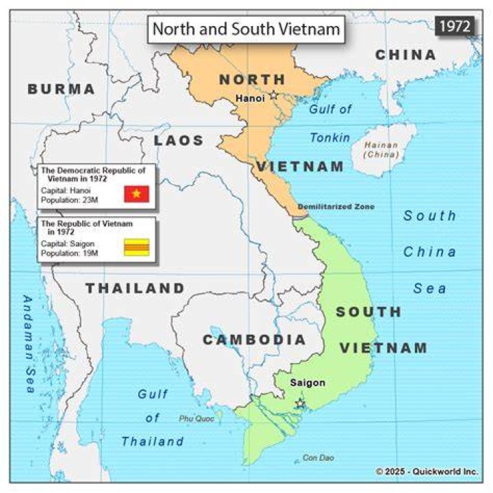 Is there still tension between North and South Vietnam?
