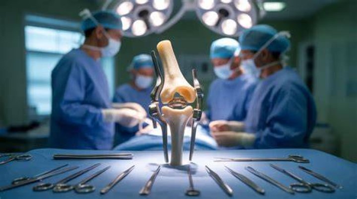 Is total knee replacement surgery considered major surgery?