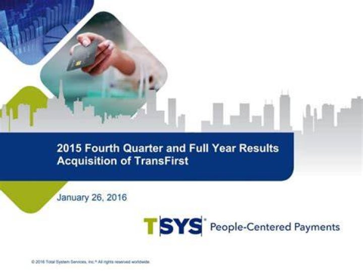 Is TransFirst the same as TSYS?