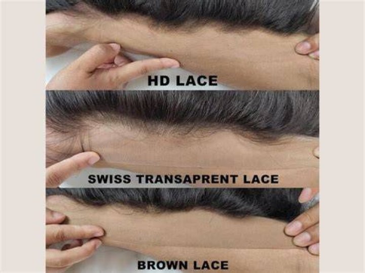 Is transparent lace better than brown lace?