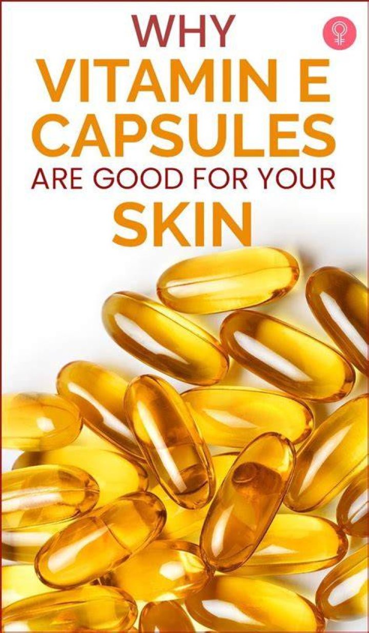 Is vitamin E pills good for your skin?
