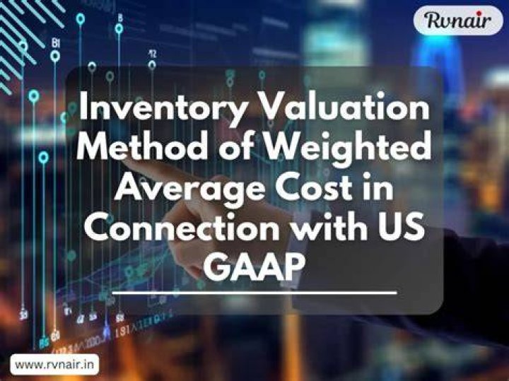 Is weighted average inventory GAAP?