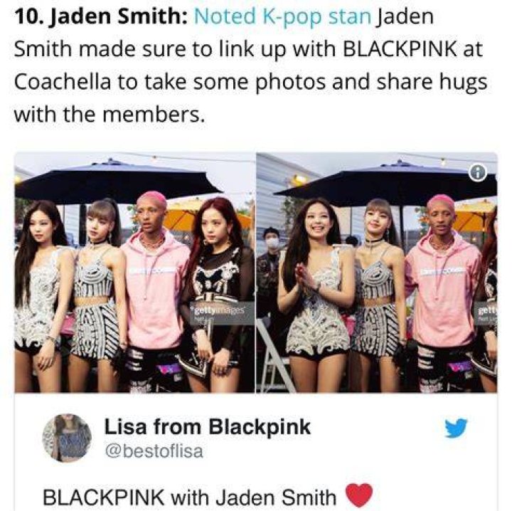 Is Will Smith a BLACKPINK fan?