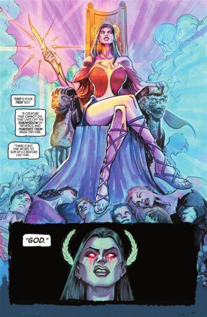 Is Wonder Woman half god?