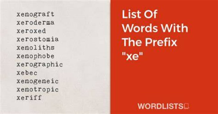Is Xe a word?