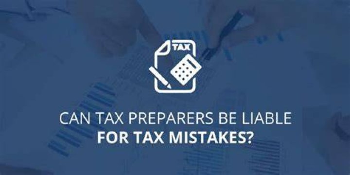 Is your accountant liable for mistakes?