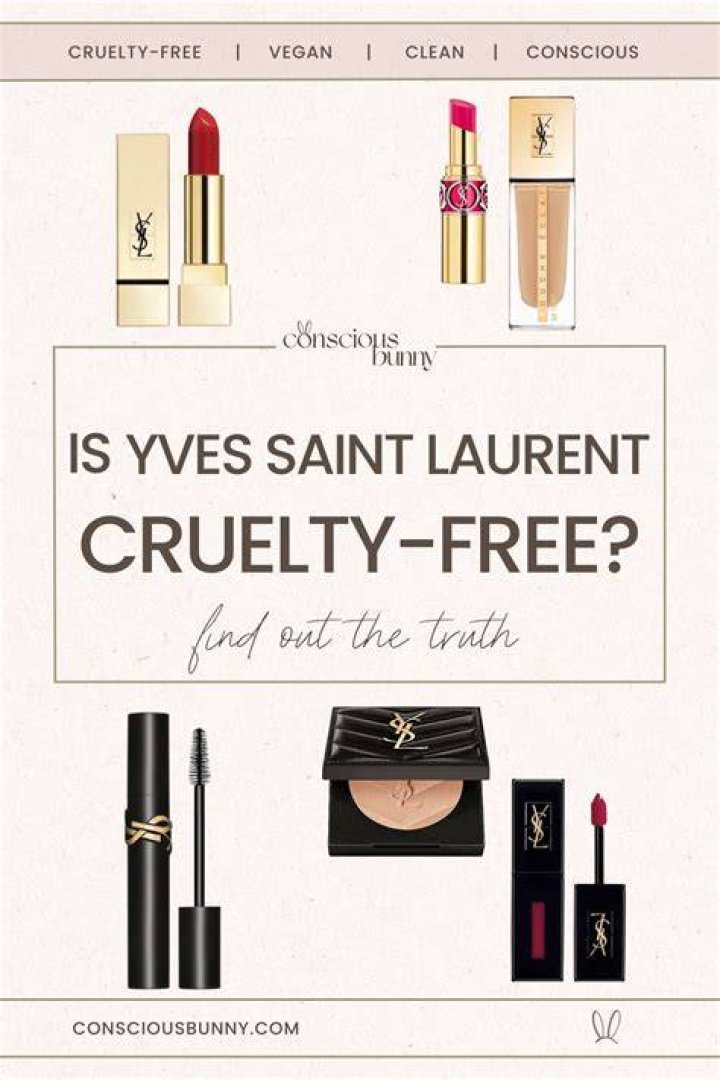 Is YSL cruelty-free?