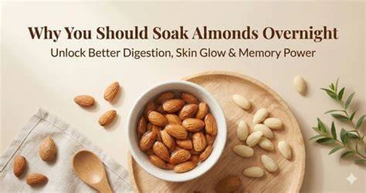 Should almonds be soaked?