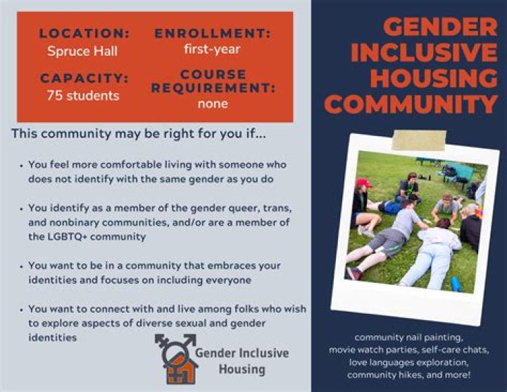 Should I do gender inclusive housing?