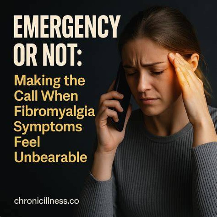 Should I go to the ER for fibromyalgia pain?