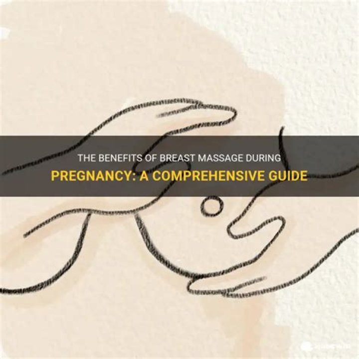 Should I massage my breasts during pregnancy?