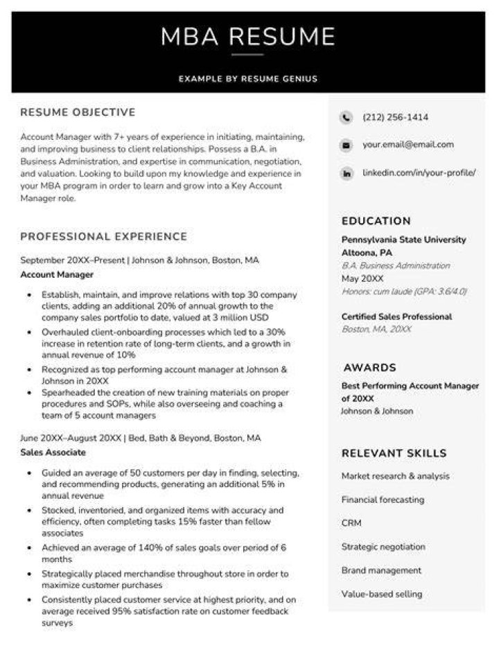 Should I take my MBA off my resume?