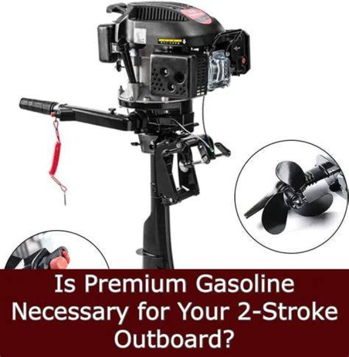 Should I use premium gas in my 2 stroke outboard?