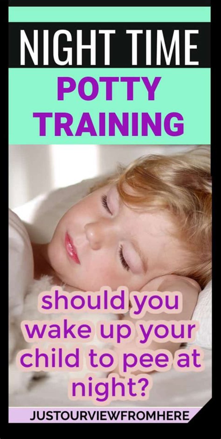 Should I wake my child up at night to pee?