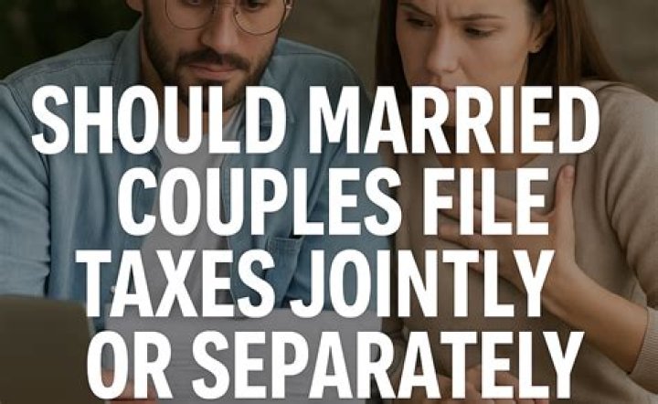 Should married couple file jointly?