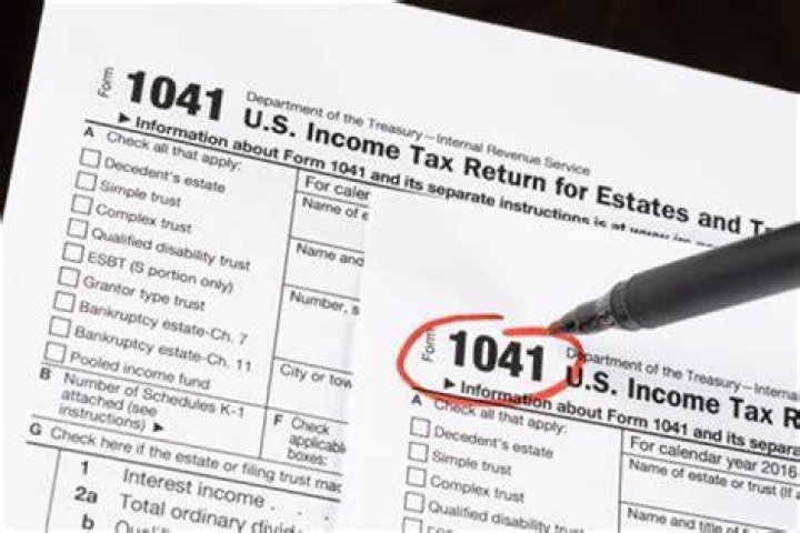 Should the type of 1041 be complex trust when?