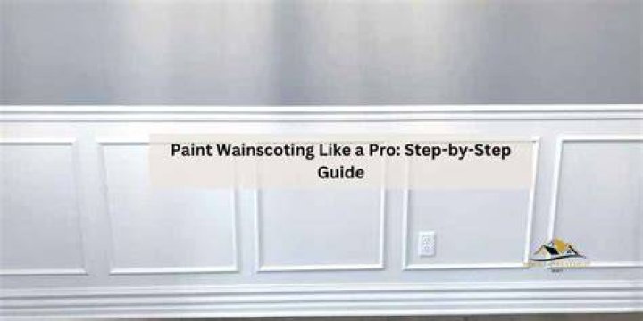 Should wainscoting be painted white?