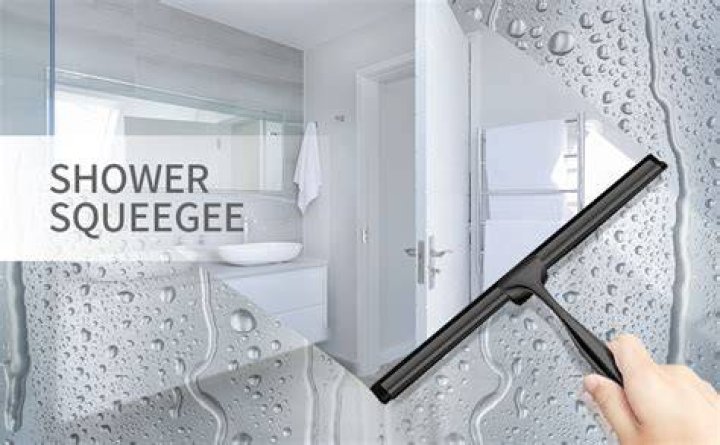 Should you squeegee shower door?