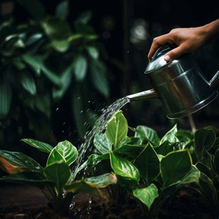 Should you water plants at night?