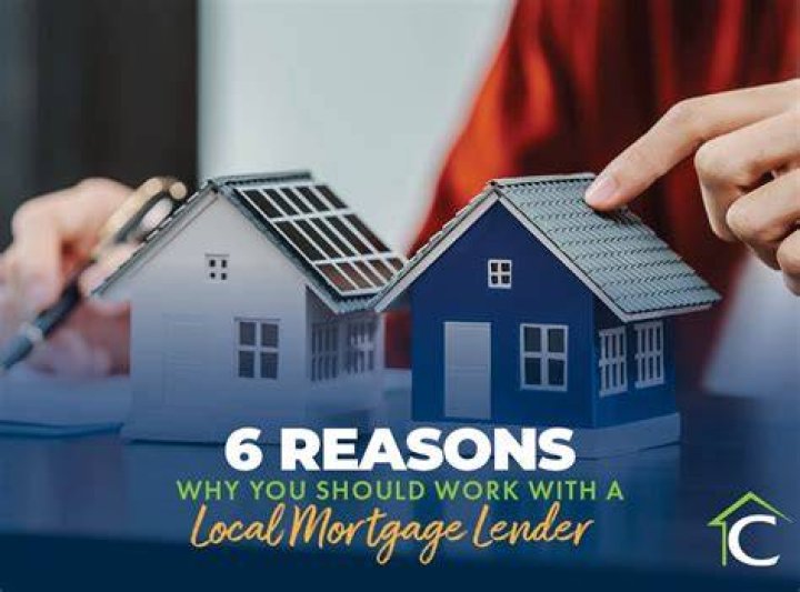 Should you work with a local lender?