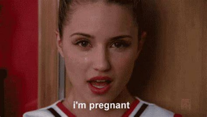 Was Quinn actually pregnant in Glee?