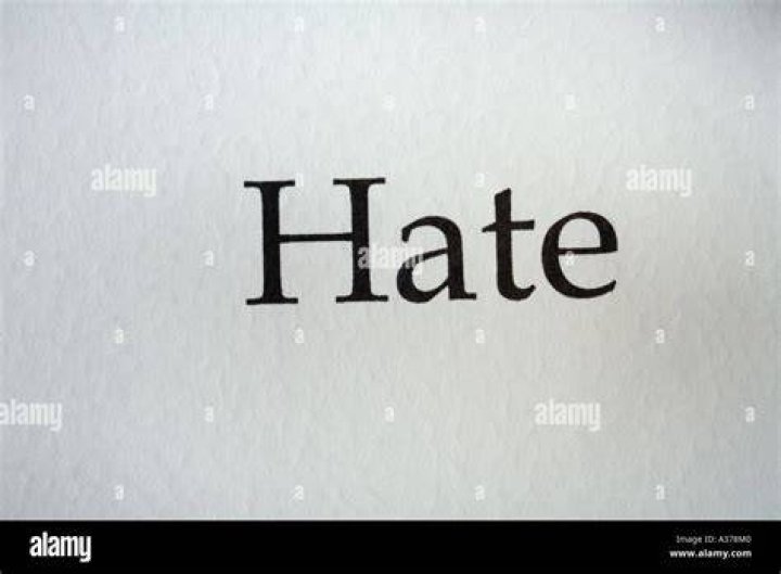 What's a fancy word for hate?