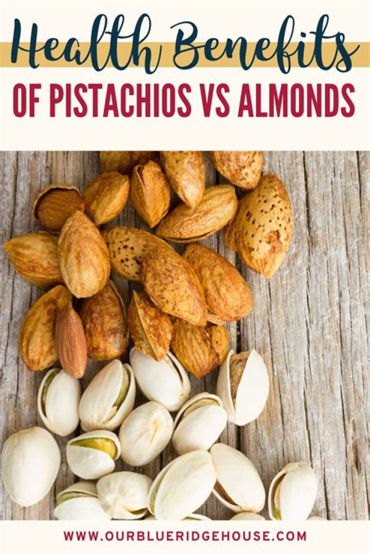 What's healthier almonds or pistachios?