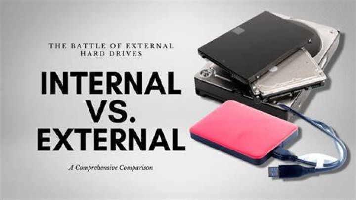 What's the difference between external storage and external hard drive?