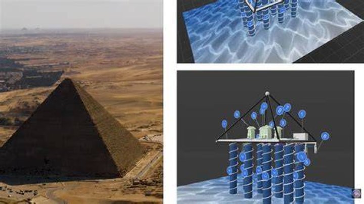 What's under the pyramids?