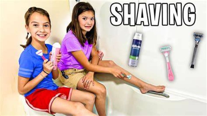 What age can girl shave?
