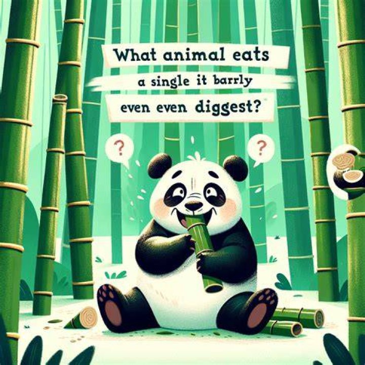 What animal can digest anything?